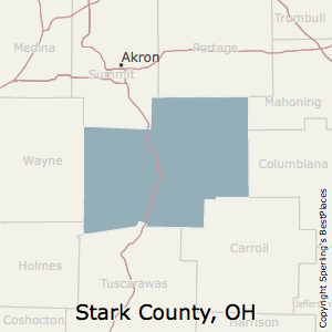county stark ohio map crime oh